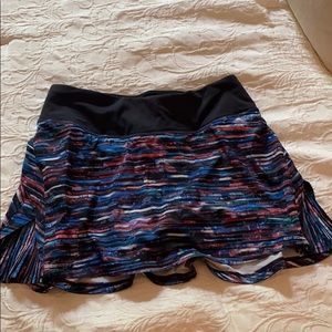 Lulu lemon Multicolored Tennis Skirt
